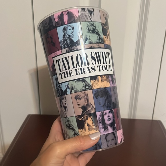 Taylor Swift Official The Eras Tour AMC Movie Popcorn Souvenir Collectible Cup - Picture 2 of 6